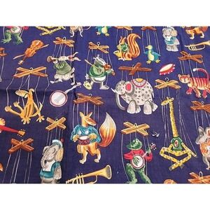 Musical Marionette Alexander Henry Collection Fabric 1.25 Yards Unwashed 1995
